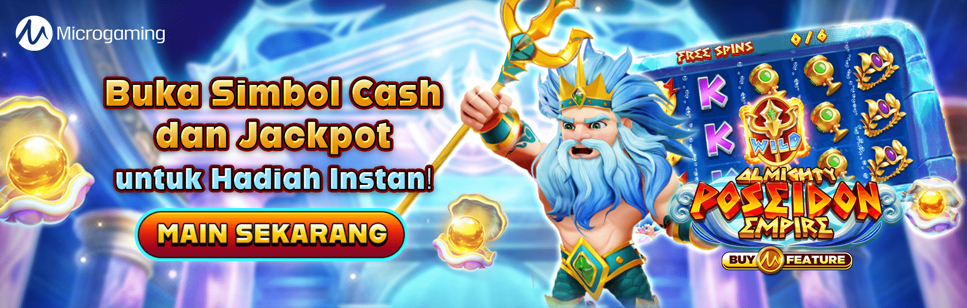 MG - ALMIGHTY POSEIDON EMPIRE GAME PROMO